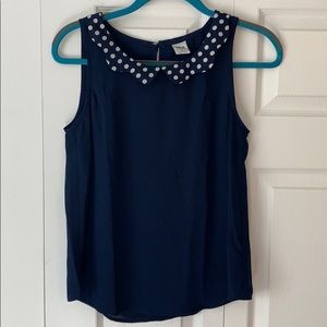 Navy Blue Disney Style Tank
